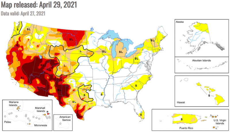 April 29 Map 1
