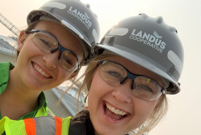 Interns Bri and Laura